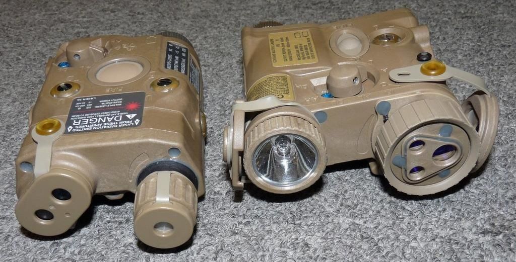 AN/PEQ-15 und AN/PEQ-16 im Vergleich